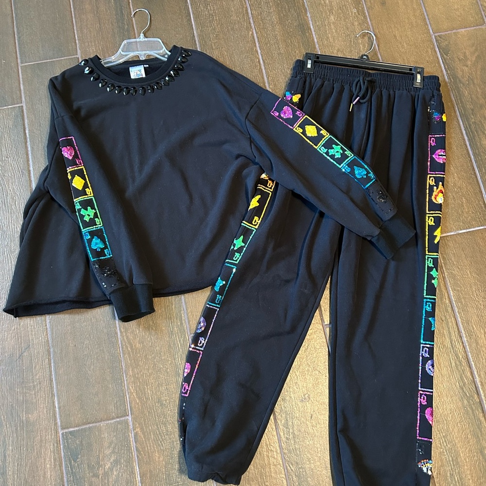 Queen Of Sparkles Sweatsuit